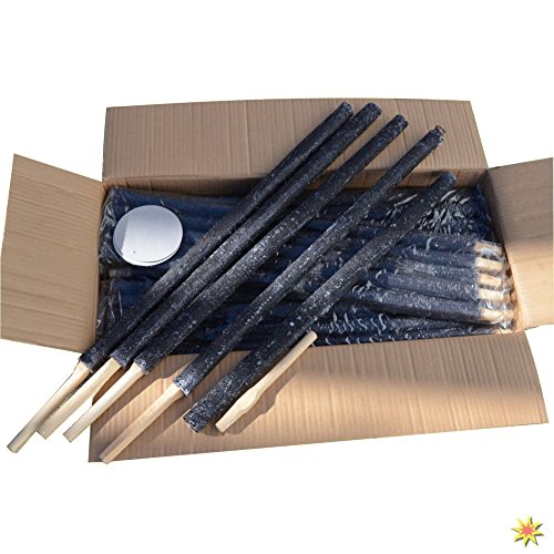 Wachsfackeln 90 min Brenndauer 20 Stück, Fackel für Umzüge - 2