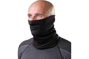 TODO Cache-Cou Thermique pour Homme et Femme, Tour de Cou Tubulaire Multiusage, Cache Col Antisolaire à Séchage Rapide, Masque Respirant pour Moto, Cyclisme, Ski, Randonnée, Course à Pied