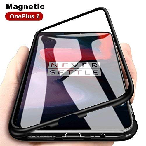 CASEME - Clear Black Magnetic Absorption Case Slim Metal Frame with Glass Back Cover for OnePlus 6T / One Plus 6T / oneplus 6t (Black) RS.599 (60.00% Off) - Amazon CASEME - Clear Black Magnetic Absorption Case Slim Metal Frame with Glass Back Cover for OnePlus 6T / One Plus 6T / oneplus 6t (Black) RS.599 (60.00% Off) - Amazon
