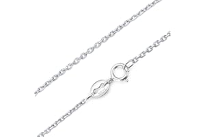 DALARAN 925 Sterling Silver 16 18 20 24 Inch Box Chain Cable Snake Rope Chain Italy Necklaces for Women
