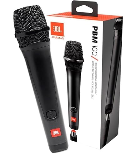 JTS CX-520 - Micrófono dinámico para Instrumentos Musicales (Blues Harp, Incluye Caja de Transporte y Adaptador de Cable), Color Negro