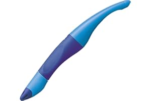 Stylo roller - STABILO EASYoriginal - Stylo ergonomique rechargeable - Bleu - Droitier