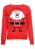 Kids Girls Boys Christmas Knitted Jumpers Children Reindeer Rudolph Snowman Santa Red Navy Knitwear Tops Size 5/6 7/8 9/10 11/12 13 Years