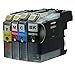 Price comparison product image No-name Compatible Ink Cartridges Replacement For Brother LC 223 XL 223XL LC223 LC223XL Ink Cartridges High Capacity with New Updated Chips Compatible with Brother DCP-J4120DW DCP-J562DW,MFC-J480DW J680DW J880DW J4420DW J4620DW J4625DW J5320DW J5620DW J5625DW J5720DW Inkjet Printers (1 Black,1 Cyan,1 Magenta,1 Yellow)