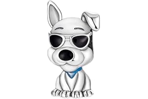 MULA 925 Sterling Silver Charms for Bracelets and Necklaces Cute Cat Dog Elephant Animal Family Beads Dangle Pendants Jewelry Gifts for Women Girls