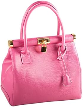 Pelle Italy Damen Henkeltasche Leder 28x25x15 cm (BxHxT)