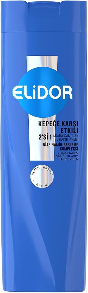 Elidor Şampuan ve Saç Bakım Kremi Kepeğe Karşı Etkili 400 ml