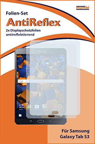 2 x mumbi Displayschutzfolie für Samsung Galaxy Tab S3 Schutzfolie AntiReflex matt - 2