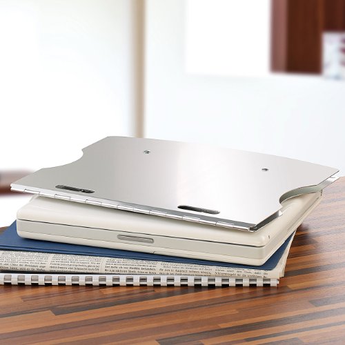 General Office Notebook-Ständer aus Aluminium, mit Drehteller - 4