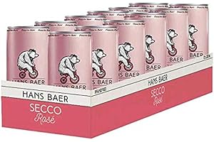 Hans Baer - Secco Rosé, Perlwein In Dosen (12 X 0.20 L)