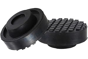 YIXISI 2 Piezas Bloque Protector, Car Jack Pad Almohadilla de Goma, Alfombrilla Universal del Coche, para Gato Hidráulico