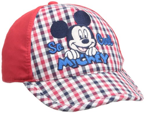 Disney Boy's Mickey Beanie, Red, 3 Years