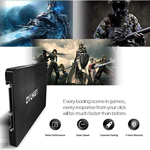OYUNKEY 3D NAND SSD 120GB 2 5 pulgadas SATA III Disco duro s  lido interno hasta 520 MB s de velocidad de lectura  hasta 400 MB s de velocidad de escritura para Desktop   Laptop   Notebook   E PRO-120G   