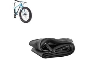 ECOVELO CAMERA D'ARIA 26 X 4.0 PER FAT BIKE CON VALVOLA AMERICANA SCHRADER RUOTA COPERTONE 26” BICI ELETTRICA E-BIKE