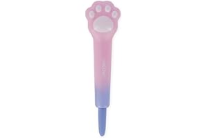 LEGAMI - Stylo gel anti-stress Squeezies, thème Kitty, fournitures d'écriture Détendez-vous et concentrez-vous, stylo anti-stress, super doux, encre bleu, pointe de 1 mm de diamètre