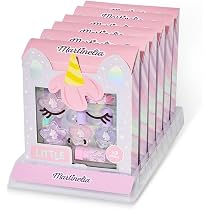 Martinelia Coffret Maquillage Licorne 3 Étages – 11 Ombres, 11 Brillants, Accessoires – Plumier Beauté Fille