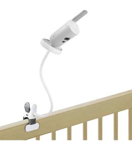 Philips Avent Premium Connected-babyfoon, de meest geavanceerde babyfoon van Avent tot nu toe met slaap- en ademhalingsbewaking via AI, Cry Translation, HD, app, SCD973/26