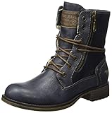 Flexible Laufsohle MUSTANG Damen 1139-629-800 Stiefel, Blau (Dunkelblau), 40 EU
