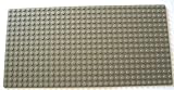 LEGO CITY - sehr seltene Grundplatte / Bauplatte im ALTEN DUNKELGRAU mit 16x32 Noppen (12,8 x 25,5 cm) - OHNE Original-Verpackung !! - Lego