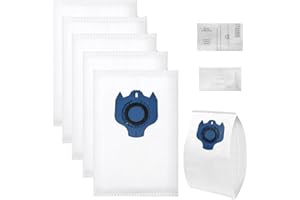 FANXIYA 7 Pcs Sacs à Poussière avec Filtre pour Miele, Sac d'aspirateur pour Miele GN,Classic C1, Complete C1, Complete C2, Complete C3, S227/S240, S270/S280, S400i-S456i, S600-S658, S800-S858