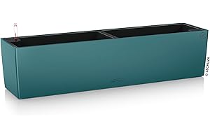 LECHUZA BALCONERA Color 80 petrol blue 15708