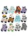 Dimore Cotton Non-skid Baby Socks-have Anti-skid Particles Baby Socks Gift Set-12-pack Bright Colored Socks-newborn Footie(2 Style) (car)