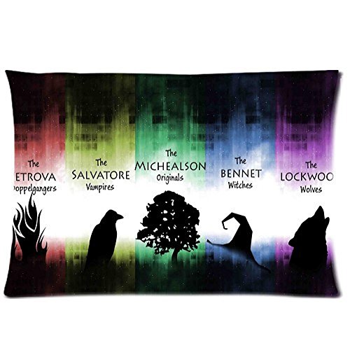 Kissen-Bezug Vampire Diaries, Rechteck, 50,8 x 76,2 cm, 2 Seiten