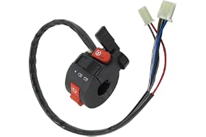 Tenlacum Kill Light Starter Choke Switch för 50cc 70cc 90cc 110cc 125cc ATV Quad