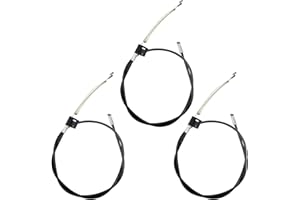 BlueXP 3 Piece Durable Lever Replacement Cable Recliner Cable 96cm Replacement Parts Armchair for Loungers, Sofas, Armchairs – Black