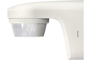 Theben 1010505 theLuxa S180 WH - Détecteur de Mouvement (PIR) - pour l'extérieur - Couverture Angulaire 180° - Blanc