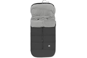 mibebestore Saco Polar de Invierno de Silla de Paseo - (Casi Universal) - Color: Negro - Unisex