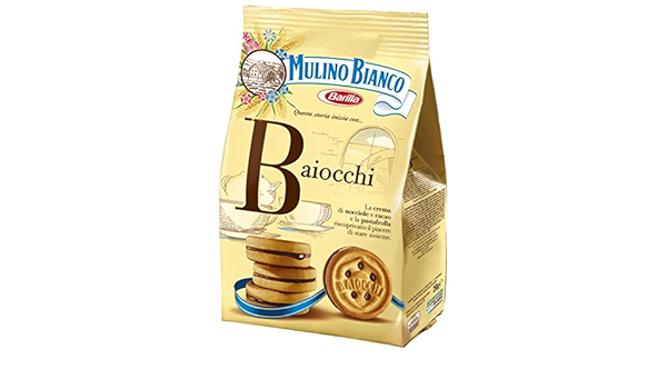 Mulino Bianco Baiocchi Nocciola Biscuits Fourres Aux Noisettes Et Cacao 250 G Amazon Fr Epicerie