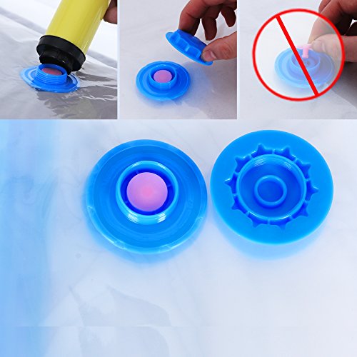 Songmics 10-tlg Set 60 x 80 cm Vakuumbeutel Vakumm Aufbewahrungsbeutel Haushaltshelfer Luftpumpe gratis RVM101 - 6