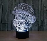 SmartEra® 3D optische T?uschung Super Mario Nacht USB Touch Taste LED Schreibtisch Tabellen Licht Lampe Tischleuchte - 2