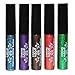 Diamond Glitter & Shimmer Style 10 Piece Liquid Eyeliner Eyeshadow Color Set + Microfiber Pouch Bag