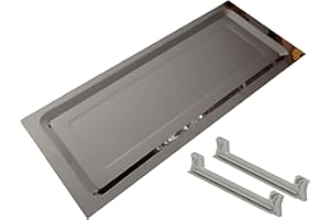 INOXA Vaschetta Raccogligocce in Acciaio Inox 74 cm per Scolapiatti da Incasso per Mobile Pensile cm. 80