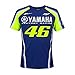 Produktbild VR46 Valentino Rossi 46 Yamaha Rennsport T-Shirt Herren - Blau/Gelb - Blau, Gelb, XL