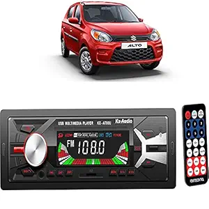 Ascension Universal Fit Mp3 Car Stereo | Bluetooth/USB/SD/AUX/FM/MP3 | Phone Caller Id Receiver Car Stereo (Single Din) for Maruti Suzuki Alto 800