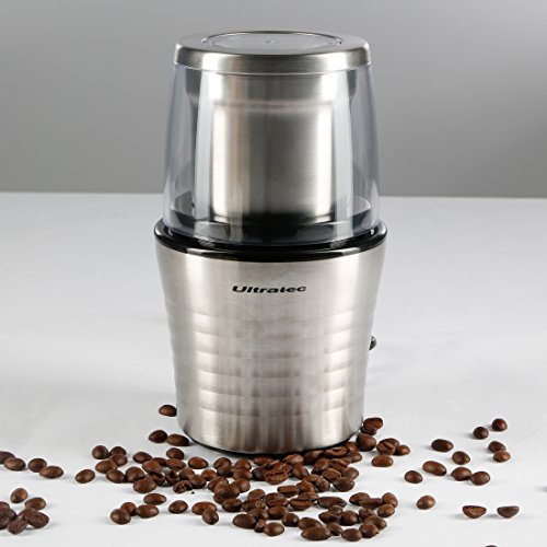 Ultratec Kaffeemühle für bis zu 70 g Kaffee, Edelstahl - 7