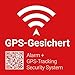 5x GPS-Gesichert / Alarmgesichert Warn-Aufkleber Sticker mit UV-Schutz, GPS-Nachverfolgung, 5x5cm Aussenklebend für elektronische Geräte sowie Motorrad, Baumaschinen, Boote