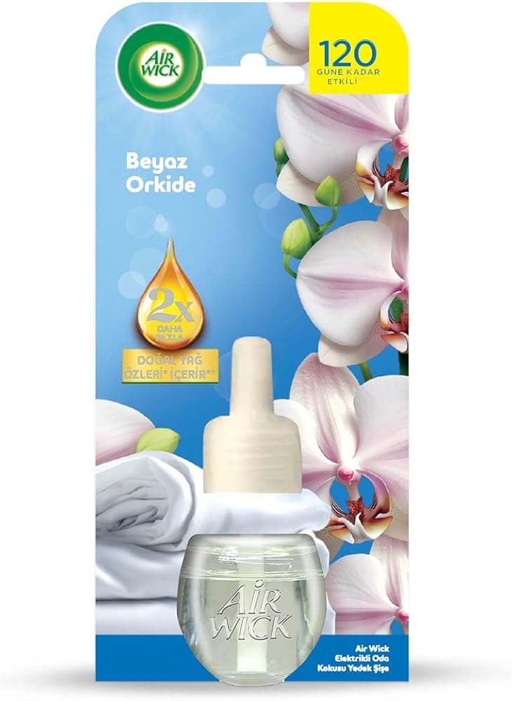 Air Wick Elektrikli Oda Kokusu Yedek Şişe Beyaz Orkide