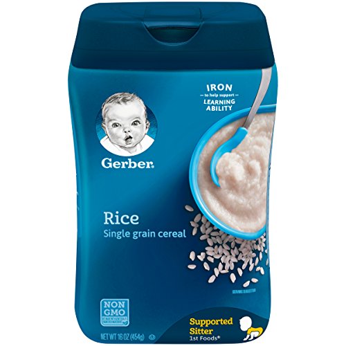 Preisvergleich Produktbild Gerber Rice Baby Cereal, 16 Ounce (Pack of 6)
