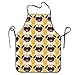 Produktbild Funny Pug Smile Wallpaper Women's Men's Funny Creative Print Cooking Aprons