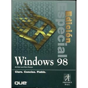 Windows 98 Edicion Especial (prentice Hall)