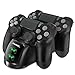 Produktbild DOBE Controller Ladestation für PS4, Dual Dualshock PS4 Charger mit LED Anzeige für PlayStation 4/PS4 Slim/PS 4 Pro Wireless Controller