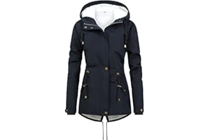 Zeiayuas Winterjacke Damen Lang Warm Gefüttert female Steppjacke Damen Mantel Ski-Jacken für Damen Winterjacke Wattierte Jacke Damen Softshell Jacke Damen Mantel Winter Elegant Damen Winterparka Grün