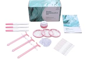 MASCOTO Ultimate Home Insemination Kit – 3-Cycle Supply | Self Insemination Kit with Patented Applicator Design, Conception Aid, Ovulation & Pregnancy Tests, Safe/Sterile, Instructions Included