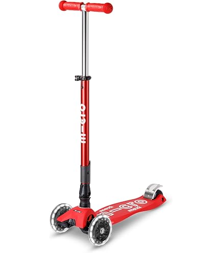 Trottinette Micro Mini Deluxe LED Pour Enfant 2-5 Ans - Design Suisse, 3 Roues