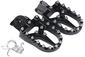 GENERIC CNC ein Paar Motorrad Fußrasten Pedale breit Dirt Bike für KTM EXC EXC-F XC-F XCF-W SX-F 690 125 150 530 1050 1090 1190 1290 ADVENTURE ENDURO SMC für BETA For HUSQVARNA