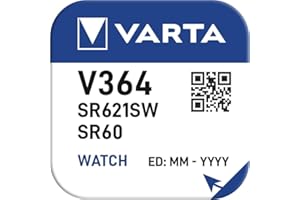 VARTA Piles Bouton Lot de 5 - V364